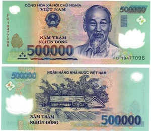 2019 Vietnam 500000 Dong Banknote UNC P124 - Picture 1 of 1