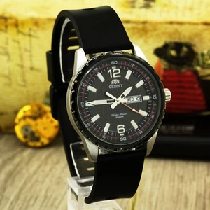 Orient 100 m CN UG1W-D0-A CA quartz men's stainless steel wristwatch WR 100 m - Picture 1 of 11