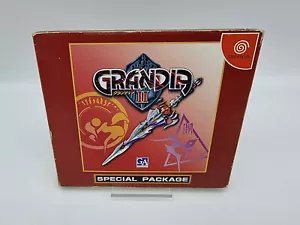 GRANDIA II 2 SPECIAL PACKAGE SEGA DREAMCAST JAPAN USED - Imagen 1 de 4