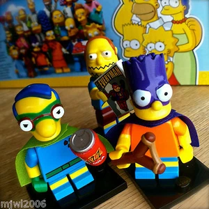 LEGO 71009 THE SIMPSONS Minifigures BARTMAN & FALLOUT BOY COMIC BOOK GUY SEALED - Imagen 1 de 12
