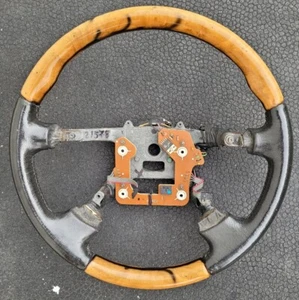 2006 Jaguar XJ8 Heated Steering Wheel Woodgrain LEG - Picture 1 of 12