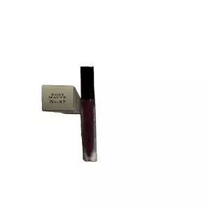 Burberry Kisses Lip Lacquer Long Lasting & Bold Color Lipstick Rosy Mauve No. 47 - Picture 1 of 4