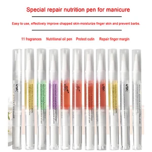 Frauen 5 Stück dünne Nägel Nagelpflege weich und glatt Nagelhautöl Stift angereichert - Bild 1 von 17