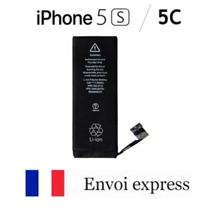 Batterie interne IPHONE 5S / 5C neuve - 1560 mAh NEW internal battery - Photo 1 sur 1