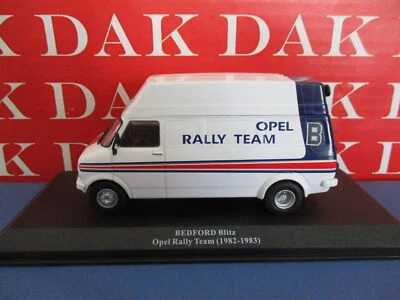 Die cast 1/43 Modellino Furgone Van Bedford Blitz Opel Rally Team 1982-1983 - Immagine 1 di 4