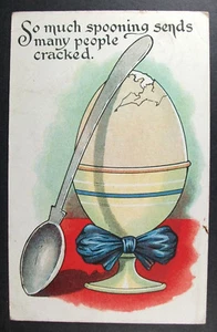 POSTKARTE So viel Löffeln schickt viele Leute gerissen; The Hostel Weasenham; 1919 - Bild 1 von 2