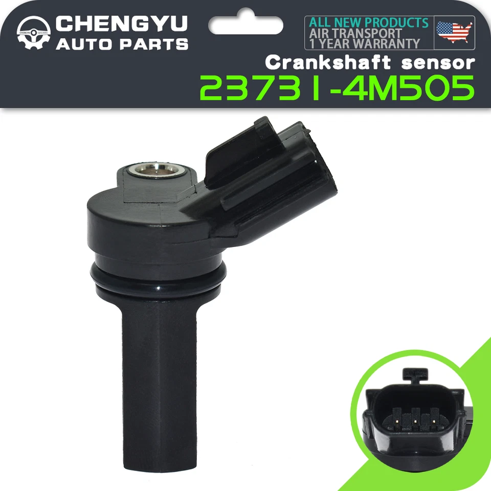 OEM 23731-4M505 Crankshaft Position Sensor for Nissan Infiniti FX45 Q45 2002-15 - Image 1 of 4