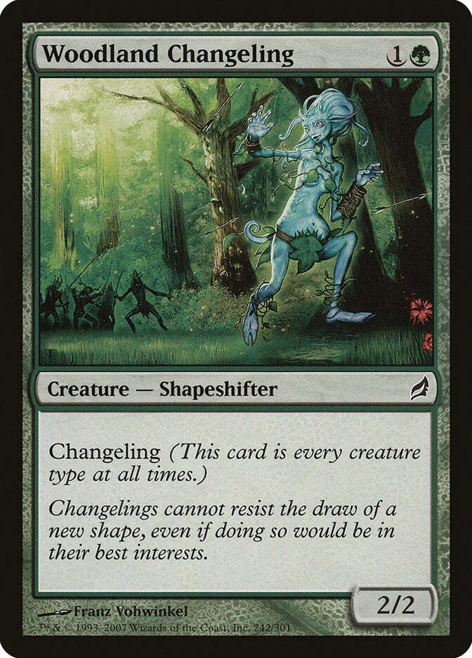 Woodland Changeling [Lorwyn] Magic MTG - Image 1 of 1