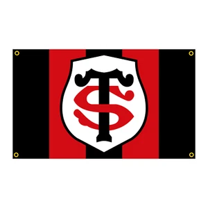 Stade Toulousain ST Drapeau Rugby Toulouse 90x150cm or 60x90cm/3x5ft or 2x3ft - Imagen 1 de 4
