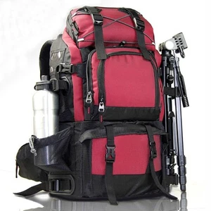 Large Waterproof Camcorder Camera Backpack DSLR 17'' Laptop For Nikon Sony Bags - Picture 1 of 9