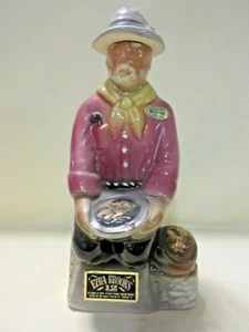 EZRA BROOKS GOLDPANNER EMPTY DECANTER 1969 EMPTY - Picture 1 of 9