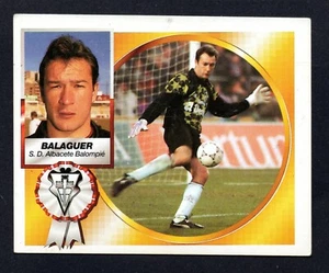 BALAGUER - S.D. ALBACETE BALOMPIE 1994-95 CROMO ESTE PANINI LA LIGA 94/95 - Imagen 1 de 2