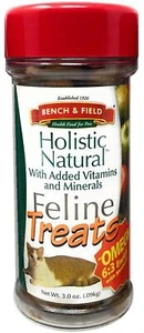 Bench & Field Holistic Natural Healthy Kitty Cat Treats | Crunchy Fish-Shaped... - Picture 1 of 8