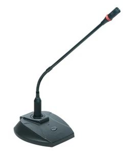 Micrófono de computadora de escritorio Latop cuello de ganso condensador con cable conferencia metal - Imagen 1 de 1