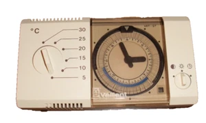 Raumthermostat mit Schaltuhr CALOTROL VAILLANT 9083 VRT-QT/4 Raumthermostat 24h - Bild 1 von 7