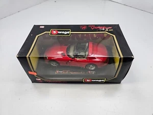 Vintage Burago 1:24 Scale Die Cast Red Dodge Viper RT/10 1992 - Picture 1 of 5