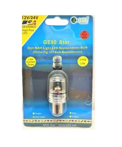 GE90 Star Navigation Light LED Replacement Bulb White 8000067 Dr. LED Boating - Picture 1 of 1