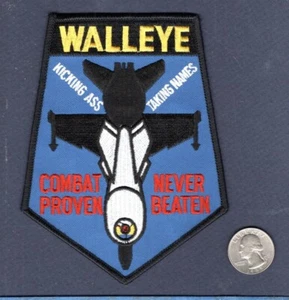 Martin Marietta AGM-62 WALLEYE USAF US NAVY USMC Squadron Weapon Bomb Patch - Picture 1 of 1
