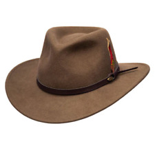 Saint Martin - Crushable Wool Felt Outback Hat