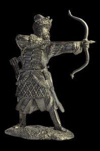 Toy lead soldier.Archer of the local army, 16-17 centuries,gift,decor,handmade - Picture 1 of 2