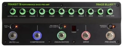 Trace Elliot® Transit B Bass Pre-amp & Effects Pedal w/Travel Bag - Image 1 of 4