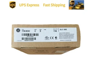Free Tax 1746-NO4V/A AB SLC 500 PLC Módulo de Salida Analógica 1746NO4V Nuevo Envío Rápido - Imagen 1 de 1