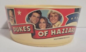 Vintage 1981 Deka The Dukes Of Hazzard Cereal Bowl Warner Bros Bo Luke Daisy - Picture 1 of 4