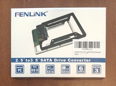 Convertidor adaptador unidad SATA disco duro interno SSD Fenlink de 2,5" a 3,5" Foto 1 de 3