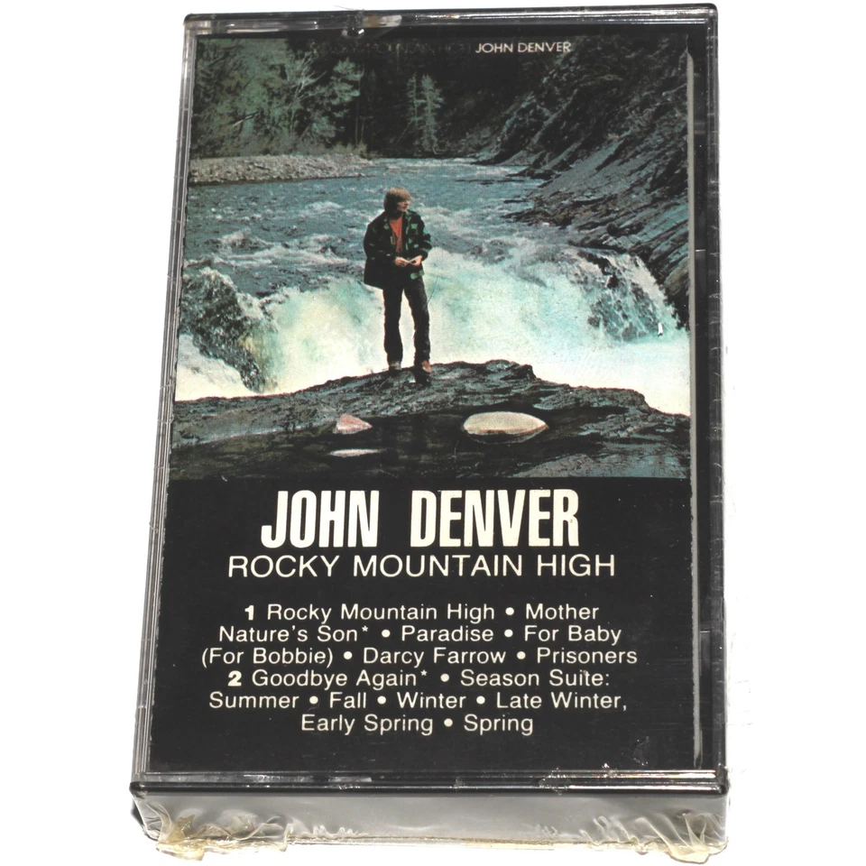 John Denver - Rocky Mountain High (Cassette Tape 1972) NEW SEALED - Image 1 of 4