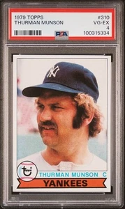1979 Topps #310 - THURMAN MUNSON - PSA 4 ??!? - Bild 1 von 2