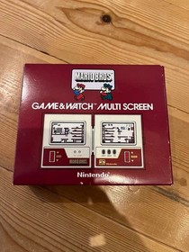 Vintage Nintendo Game Watch Mario Bros Multi Screen Mw-56