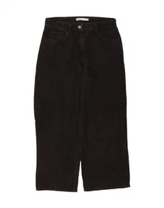 OASIS Womens Loose Jeans UK 14 Large W32 L28 Black Cotton BY12 - Picture 1 of 3
