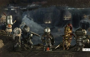 FULL SET OF 6 DARK SOULS VOLUME 1 VINYL TOY FIGURES ACTOYS SEALED CASE - Picture 1 of 2