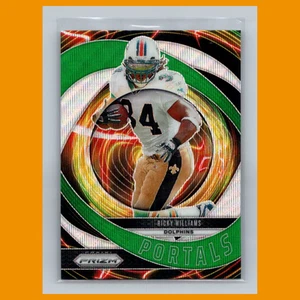 Ricky Williams #5 2024 Panini Prizm Portals Green Wave Football Card NFL - Picture 1 of 3