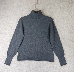 Just Cashmere by Forte Rollkragenpullover Damen *M-L grau 100% minimalistisch - Bild 1 von 11