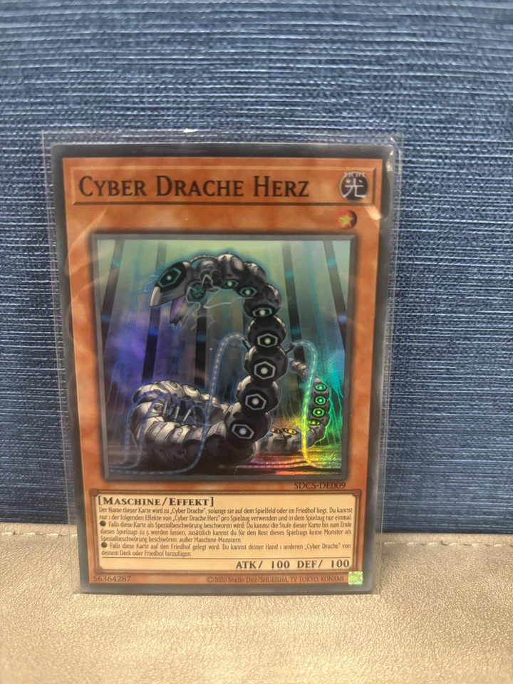 Yu-Gi-Oh! Karte Cyber Drache Herz Super Rare SDCS - Bild 1 von 1