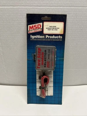 MSD 8739 2 Step Module Selector With Two Built In Rev Limiters, Chip Style - Image 1 of 4