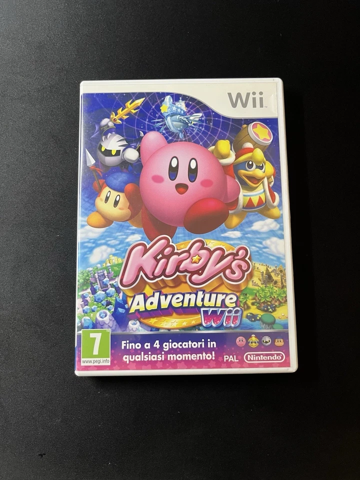 Kirby's Adventure Wii, Wii U Nintendo - COMPLETO - ITA - Spedizione Tracciata - Immagine 1 di 4