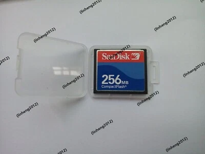 Sandisk  256MB  Compact Flash Card 256MB CF Memory card SDCFJ/SDCFB - Image 1 of 2