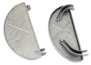 Raw FOOTBOARDS 1940 - 1964 Harley 45 Servi-Car Knuckle UL Pan - Picture 1 of 2