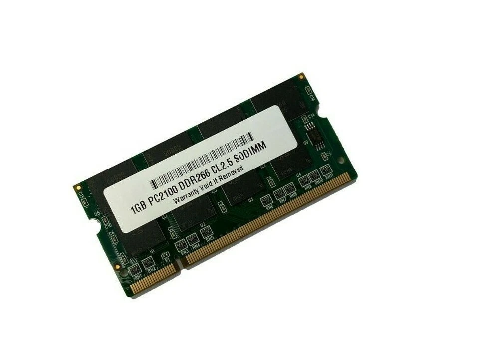 10K0034 10K0035 1GB PC2100 SO-DIMM IBM THINKPAD T40 T40p R40 R50e RAM Memory - Image 1 of 1