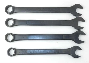 Craftsman 3 #E-44698 11/16" & 1 #E-44697 5/8" COMBINATION WRENCHES Black ~ T161 - Picture 1 of 5