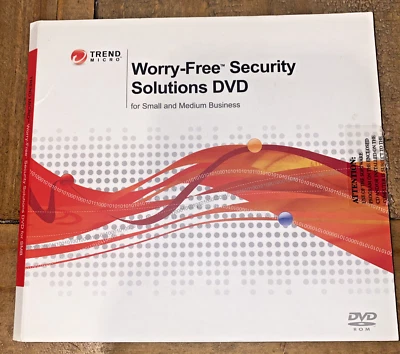 Trend Micro Worry-Free Security Solutions DVD SBEC33188 | Used - Good Condition - Image 1 of 4
