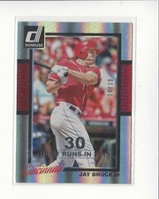 2014 Donruss Stat Line Season #175 Jay Bruce Reds 20/30 