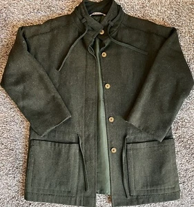 Vintage Wolle Bomber Jacke Mantel Militär Finnland - Bild 1 von 7