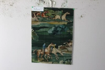 Mulberry Home, Morning Gallop on Velvet, Horses, Various Colors and Sizes - Image 1 of 4