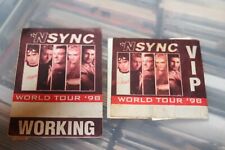 N Sync - 2x Backstage Pass - Free Postage -