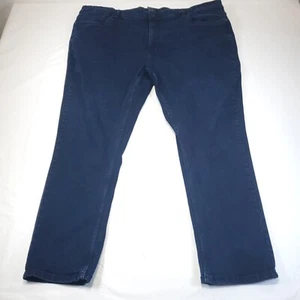 The Perfect Jean NYC Jeans Mens 46x30 Blue Slim Fit Dark wash Stretch Denim - Picture 1 of 10