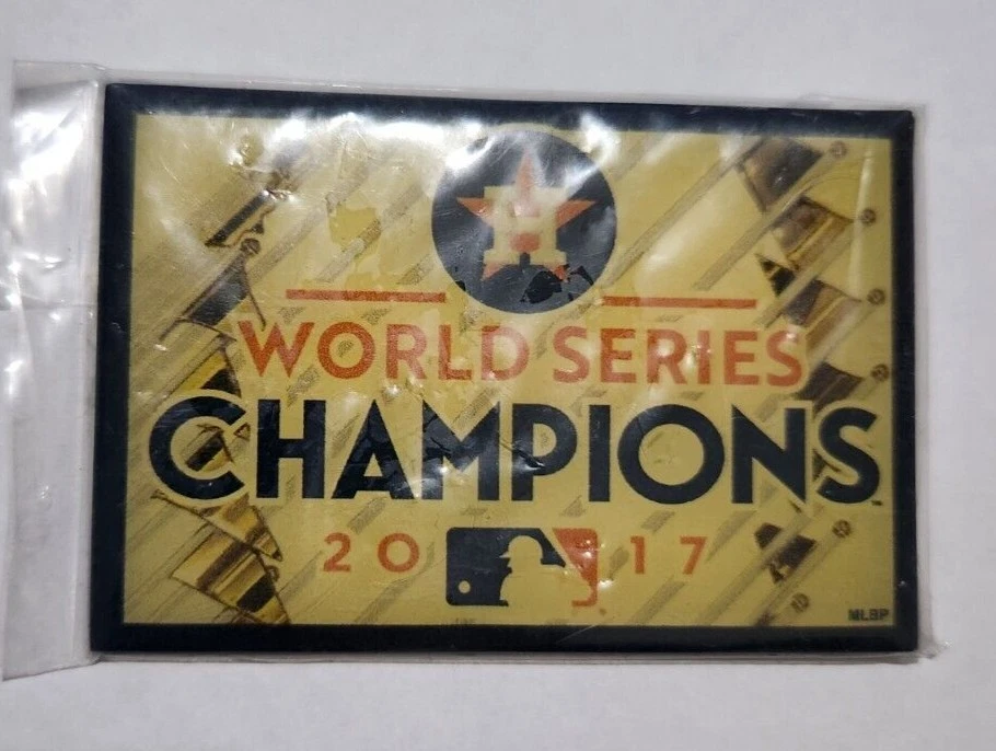 HOUSTON ASTROS 2017 WORLD SERIES CHAMPIONS MAGNET New - Image 1 of 1