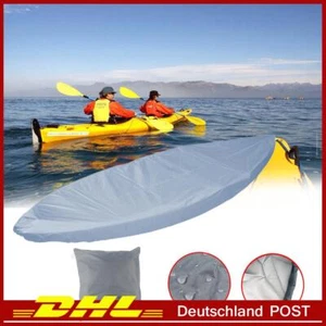Wasserdicht Kajak Abdeckung Abdeckplane Staubspeicher Grau Schutzhülle Kanu Boot - Bild 1 von 16